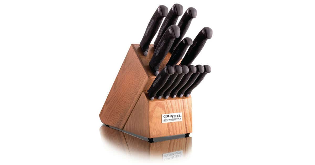 Cold Steel Kitchen Knife Set