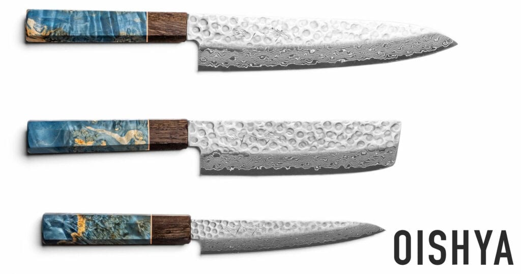 Oishya is a UK based cutlery company who sources knives from Seki, Japan. 