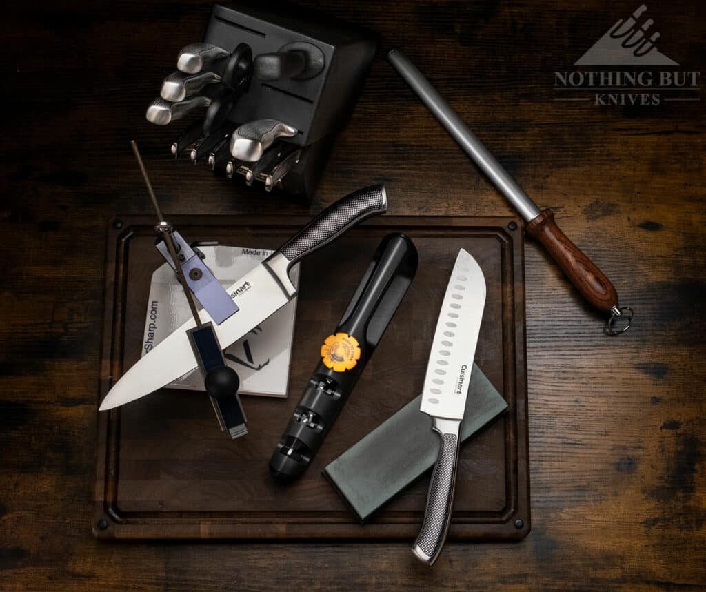 There are a lot of great sharpening methods for kitchen knives in the modern era. 