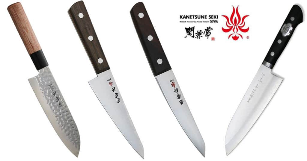 Kanetsune KC-950 DSR-1K6 Stainless Hammered Japanese Chef's Knife