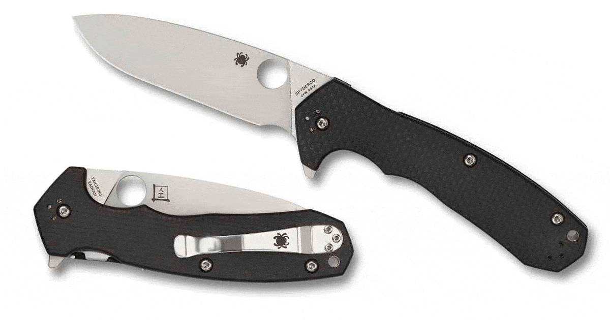 10 Spyderco Knives By Independent Knife Designers 3 The Lai Amalgam pocket knife was designed by Brian Lai.