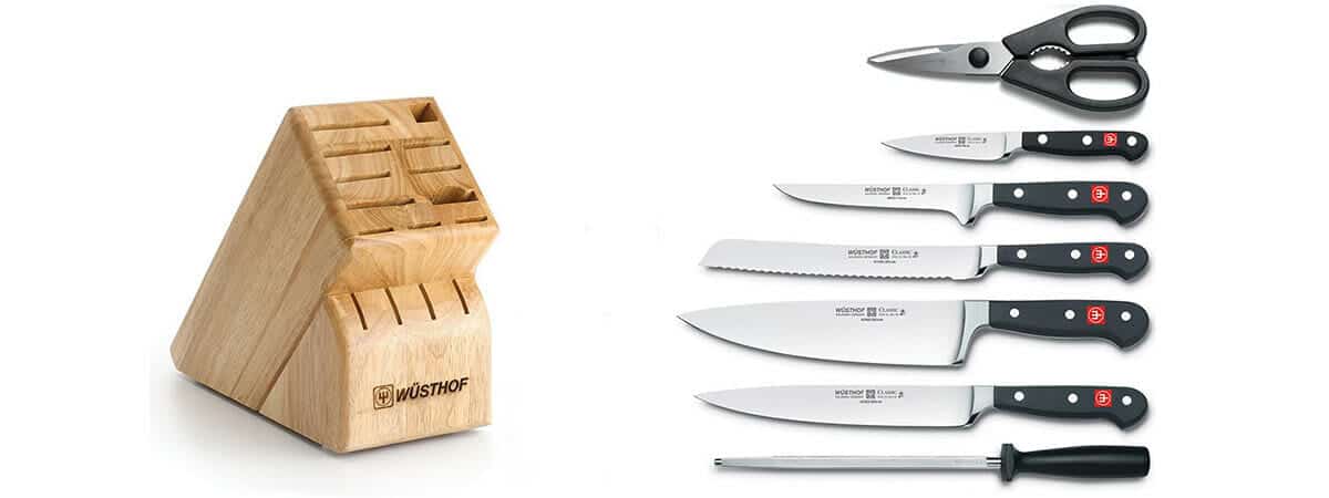 8-Piece Knife Set With Block