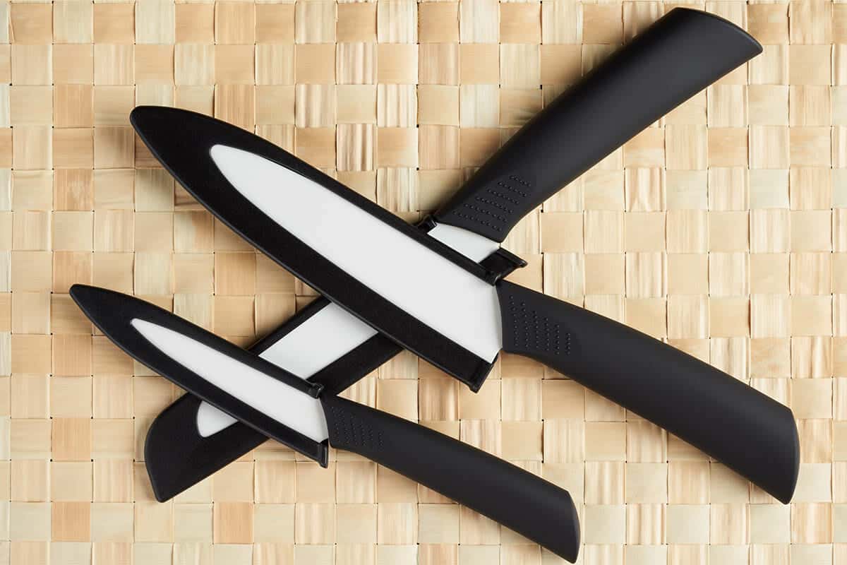 Ceramic Knives in the kitches