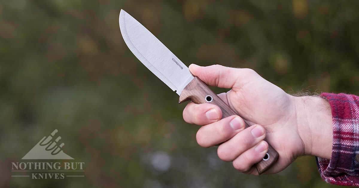 Condor Swamp Romper Bushcraft Knife Has A Comfortable Handle