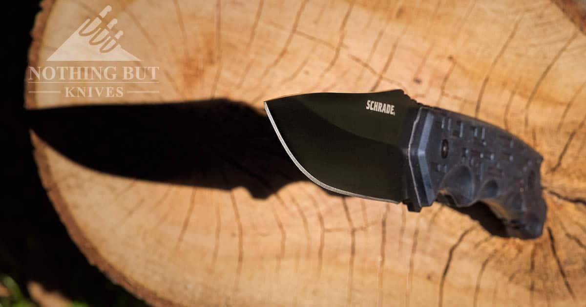 Schrade Schf32 Fixed Blade Knife Full Review 3 Schrade F32 Frontier Clip Point Blade