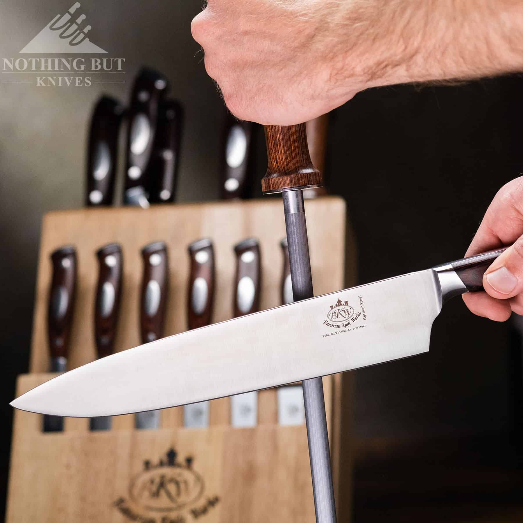 Best High-End Knife Sets For Professional Or Home Use - Image 53 It is important to hone premium knives on a regular basis.