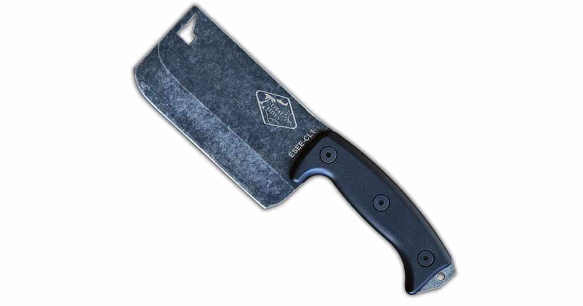 THe Esee cleaver looks like a fun toll for the kitchen or outdoors.