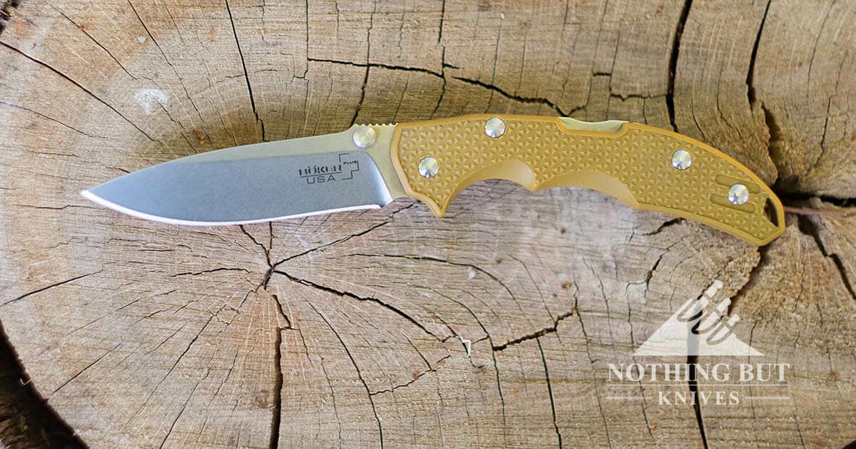 The Boker PLus Patriot is not real comfortable to use.