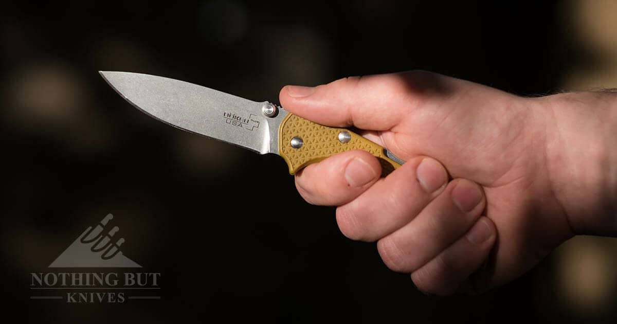 The Boker Plus Patriot is tough to open, but it works great once it is opened. 