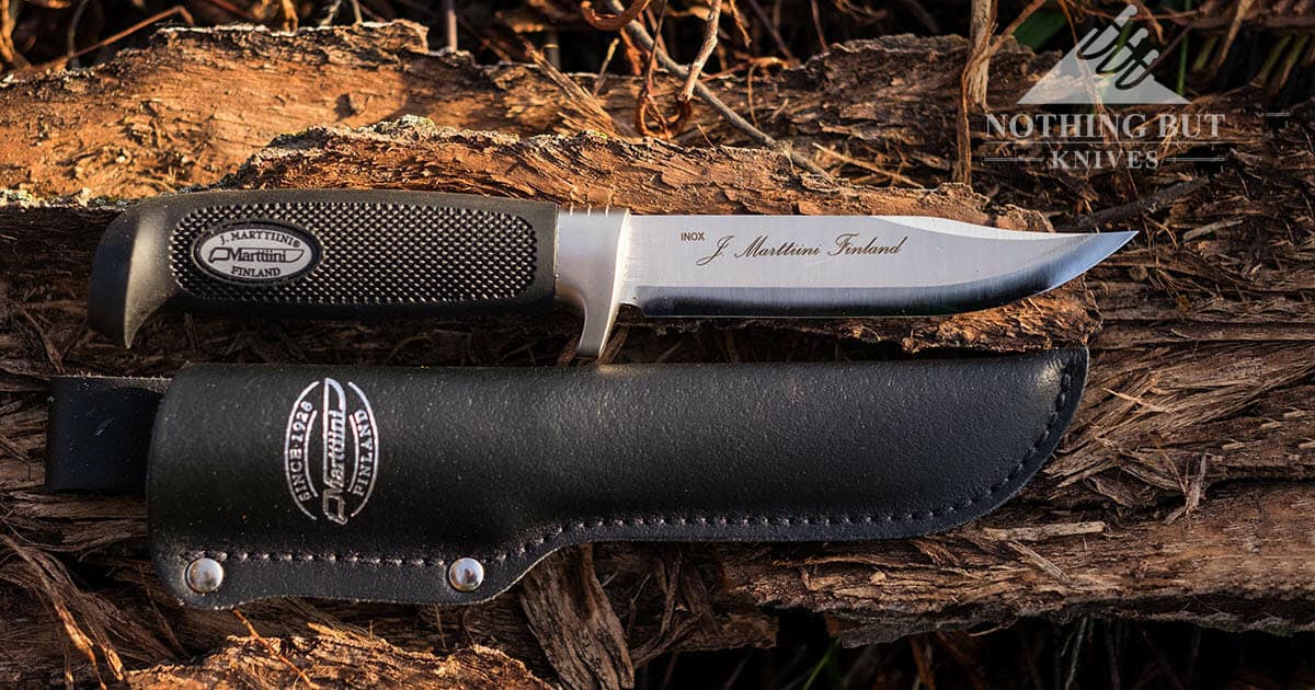 Marttiini Condor Bowie Knife Review. This is an excellent combination of U.S. and Finnish knife design.