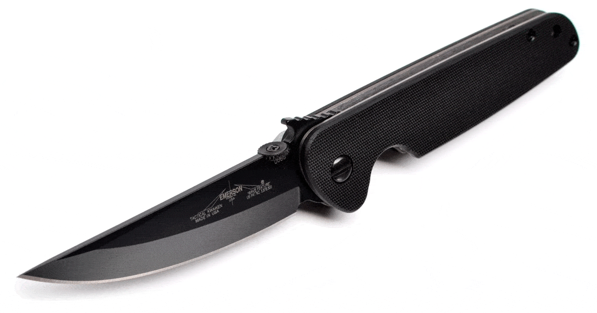 The Emerson knives Tactical Kwaiken is a great high end folding knife if you are looking for a good gift idea.