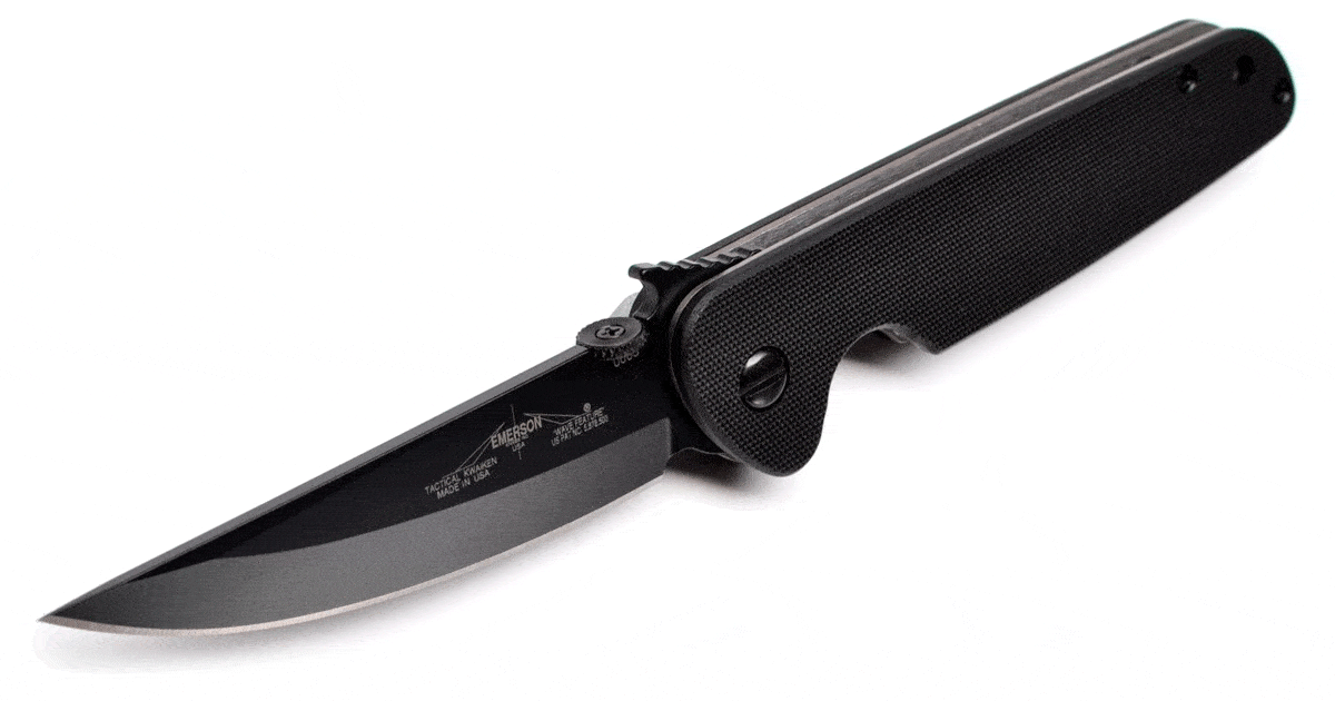 Folding Pocket Knife Gift Guide - 2019 Update 12 The Emerson knives Tactical Kwaiken is a great high end folding knife if you are looking for a good gift idea.