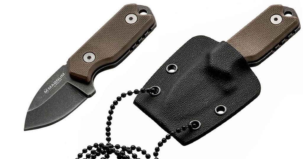 The Lil Friend Micro is an excellent neck knife that works well as a tactical EDC. 