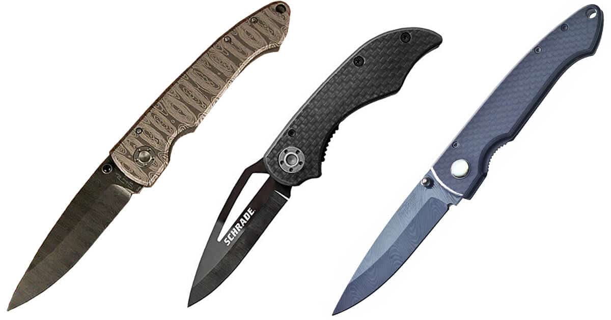Great pocket knives with ceramic blades.