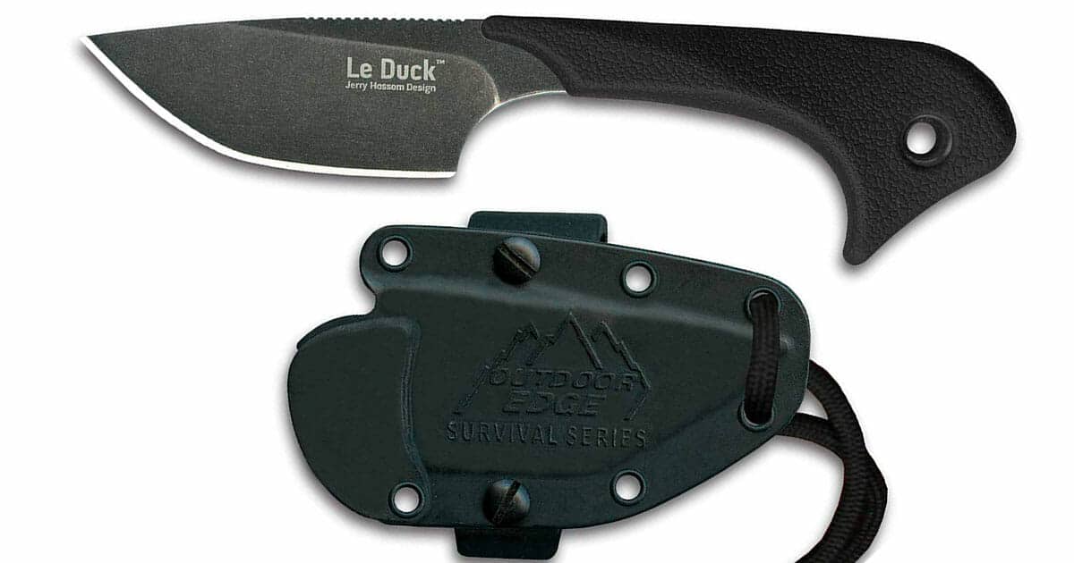 Best Horizontal Carry Fixed Blade Knives - 2023 Update 29 The Outdoor Edge Le Duck is a budget friendly scout or horizontal carry option.