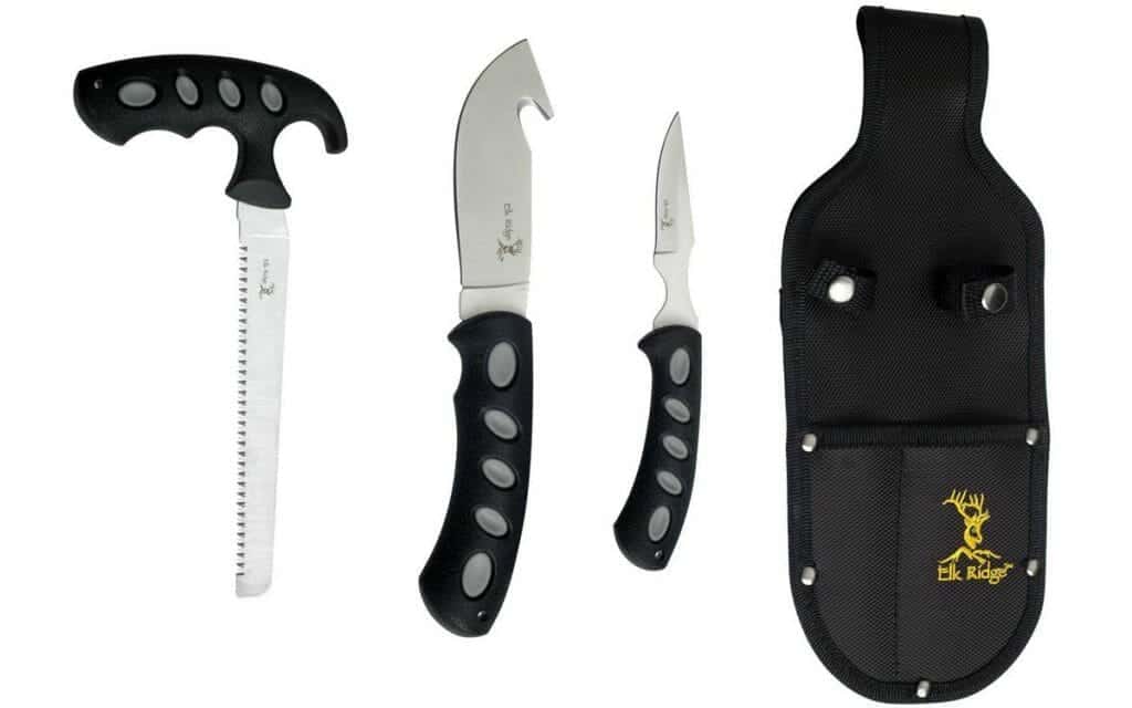 Hunting Knife Sets For Small And Large Game - Image 3 This Elk Ridge knife kit gets the job done.