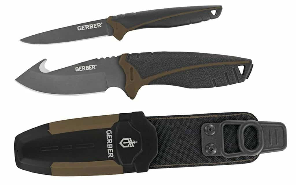 Hunting Knife Sets For Small And Large Game - Image 4 Gerber has a good reputation for quality knives and this hunting kit does it's part to justify that reputation.