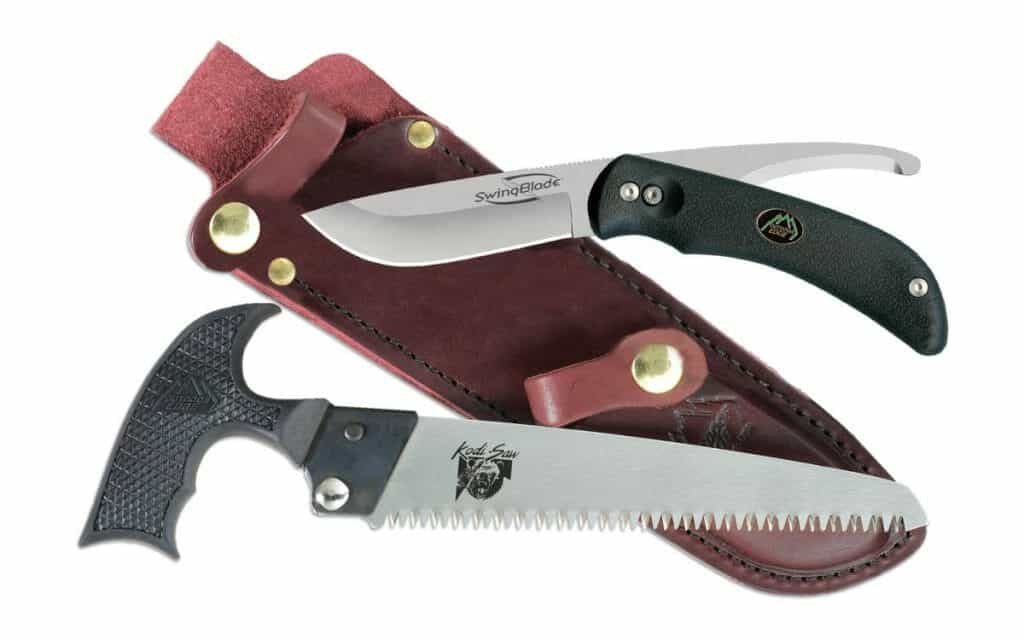 A practical and great looking knife kit from Outdoor Edge.
