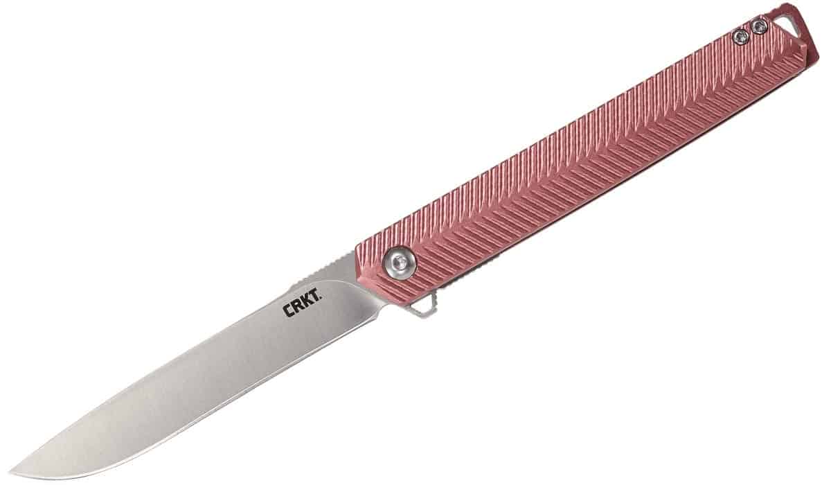 The CRKT Stylus folding knife with an aluminum handle