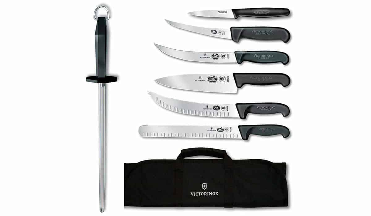 Butcher Knife Set Gear Guide For Hunters - Image 3 Where the Field Dressing Kit is technically made for wild game in the field, this is more for the butcher and cook at home.