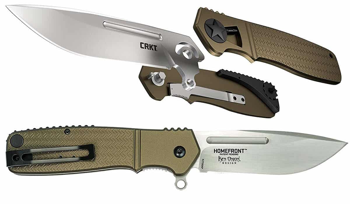 The CRKT Homefront folding knife designed by Ken Onion