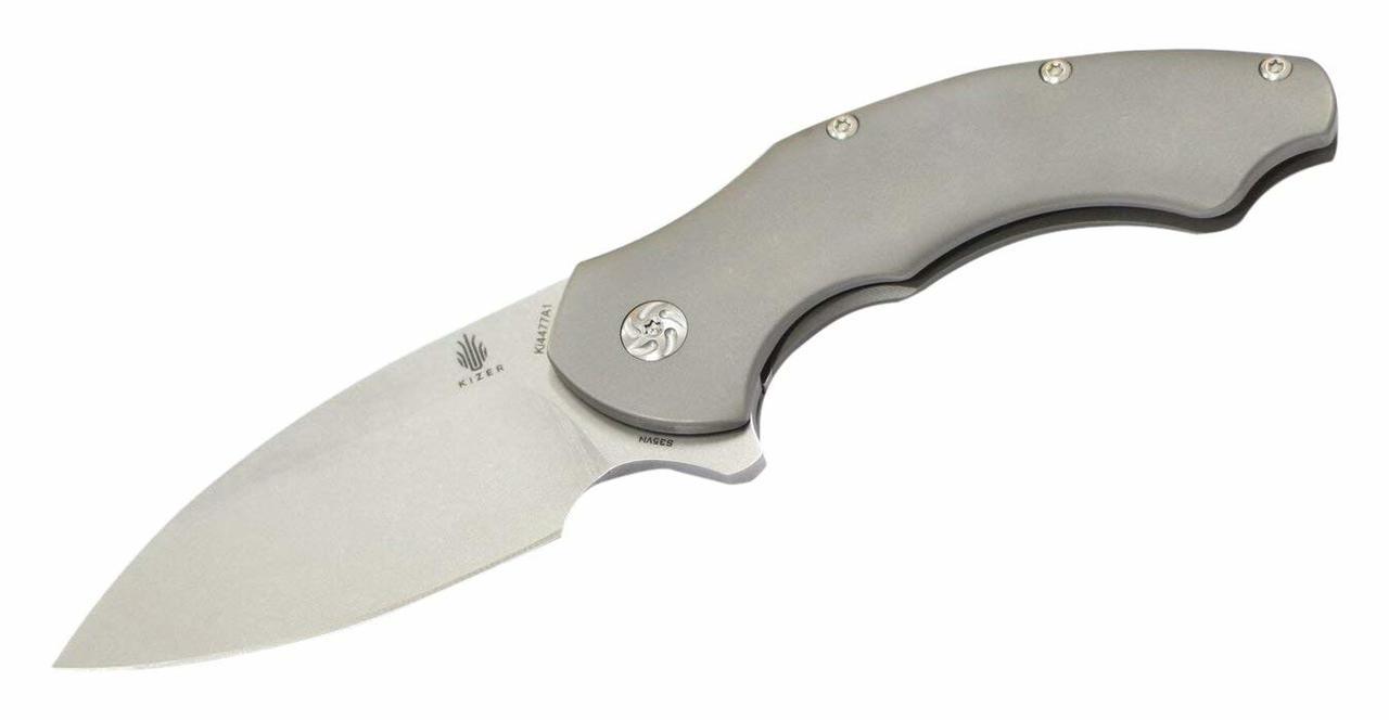 The Kizer Vanguard Degnin Roach is a practical folding pock knife under $75.