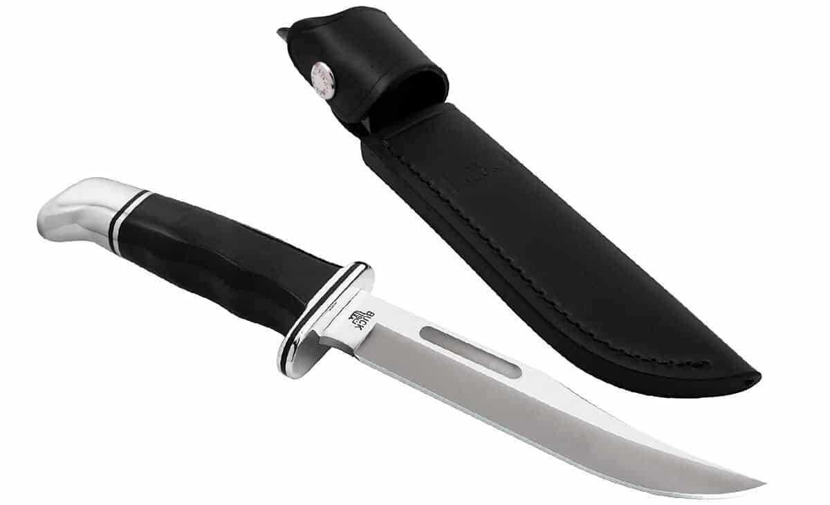 The Best American Made Bowie Knives 3 The Buck 119 is a mid size Bowie knife that is made in America.
