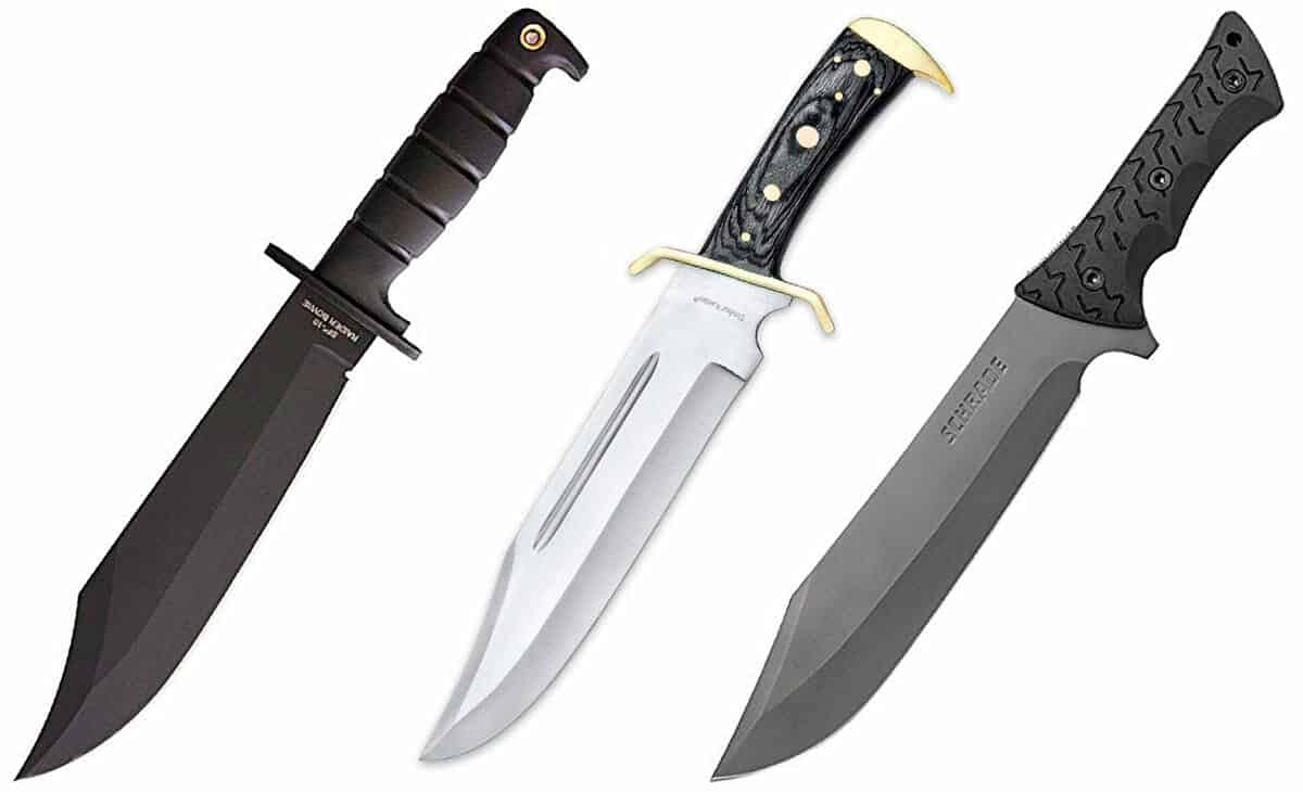 These budget Bowie knives are all less than $50.
