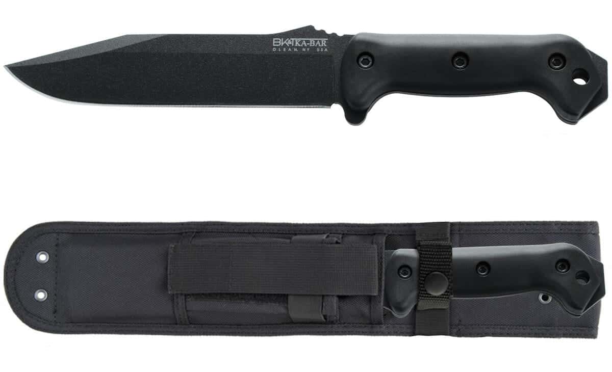 The Ka-Bar Combat Utility knife is American made.