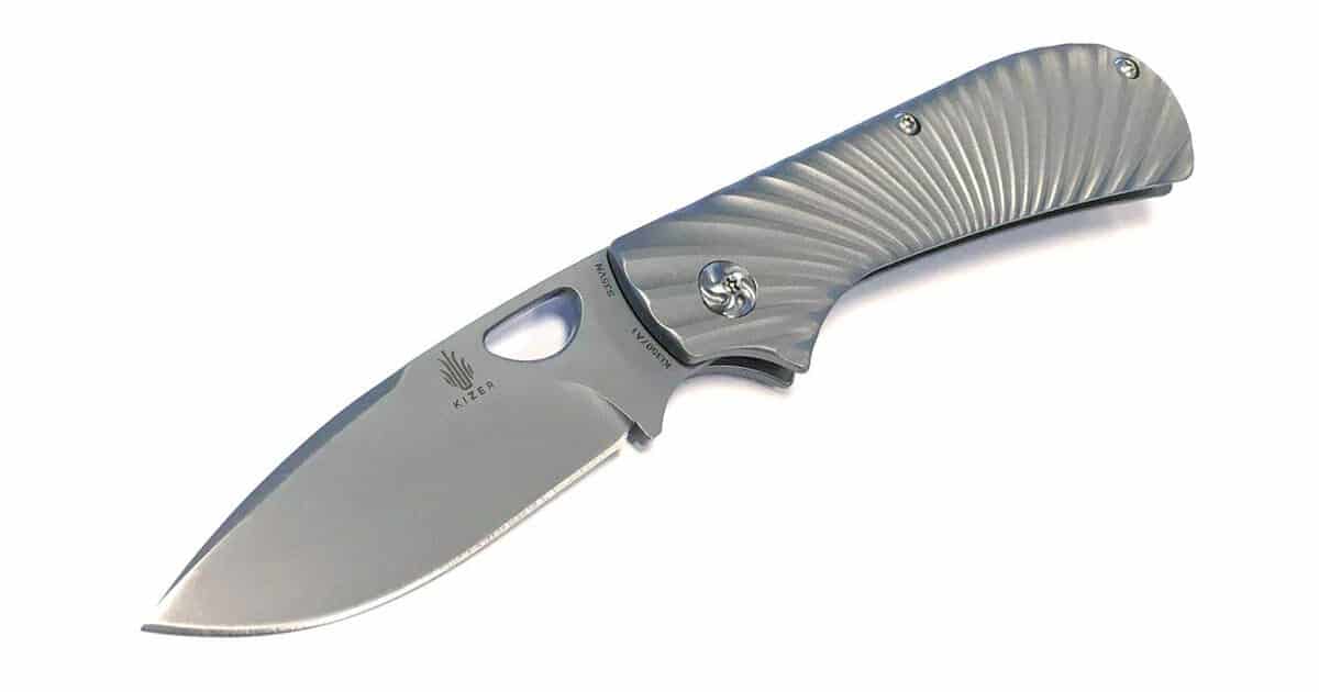The Kizer Vagnino Zipslip is a well designed folding knife with a weird name.