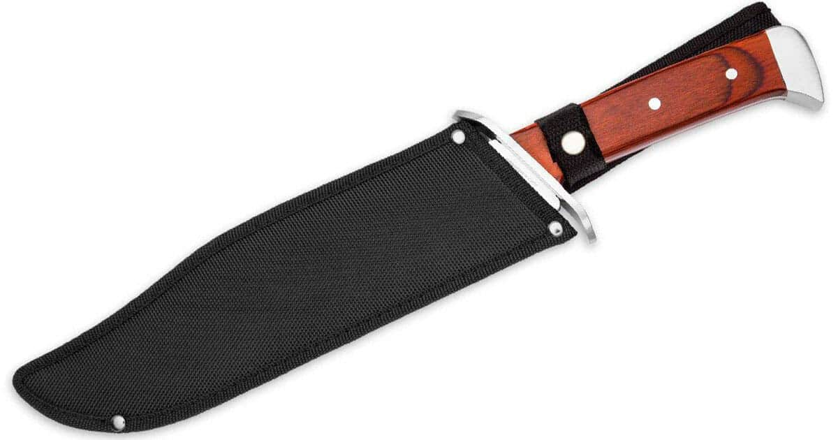 The Ridge Runner Renegate is a decent low budget Bowie knife.