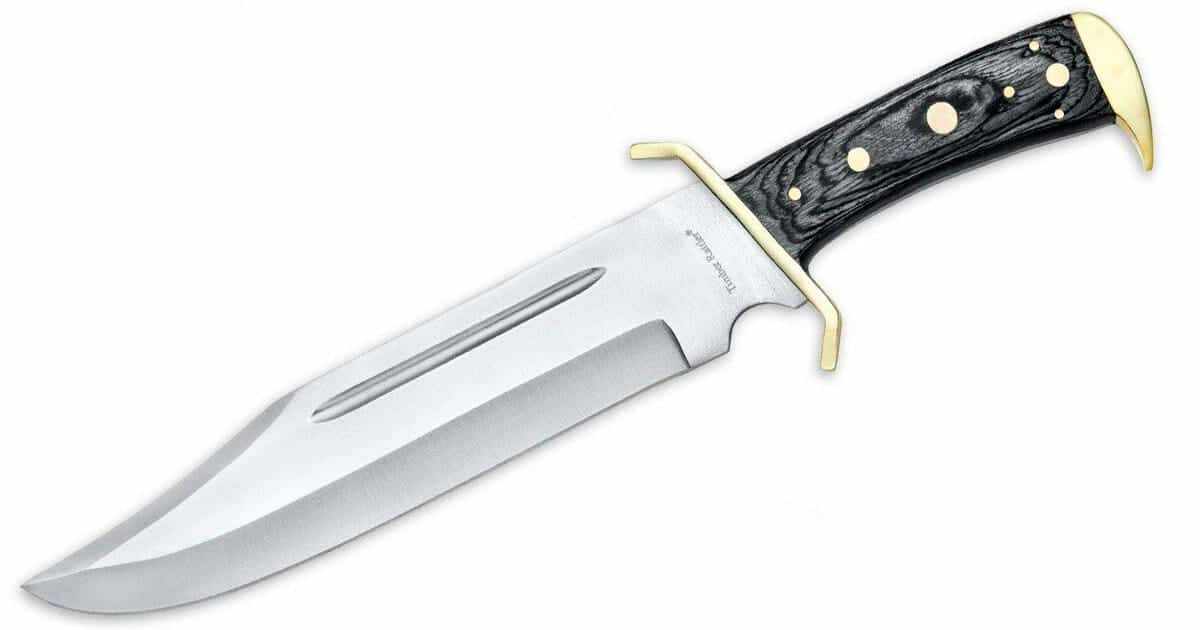 The Timber Rattler Bowie Knife is a good choice for a budget Bowie.