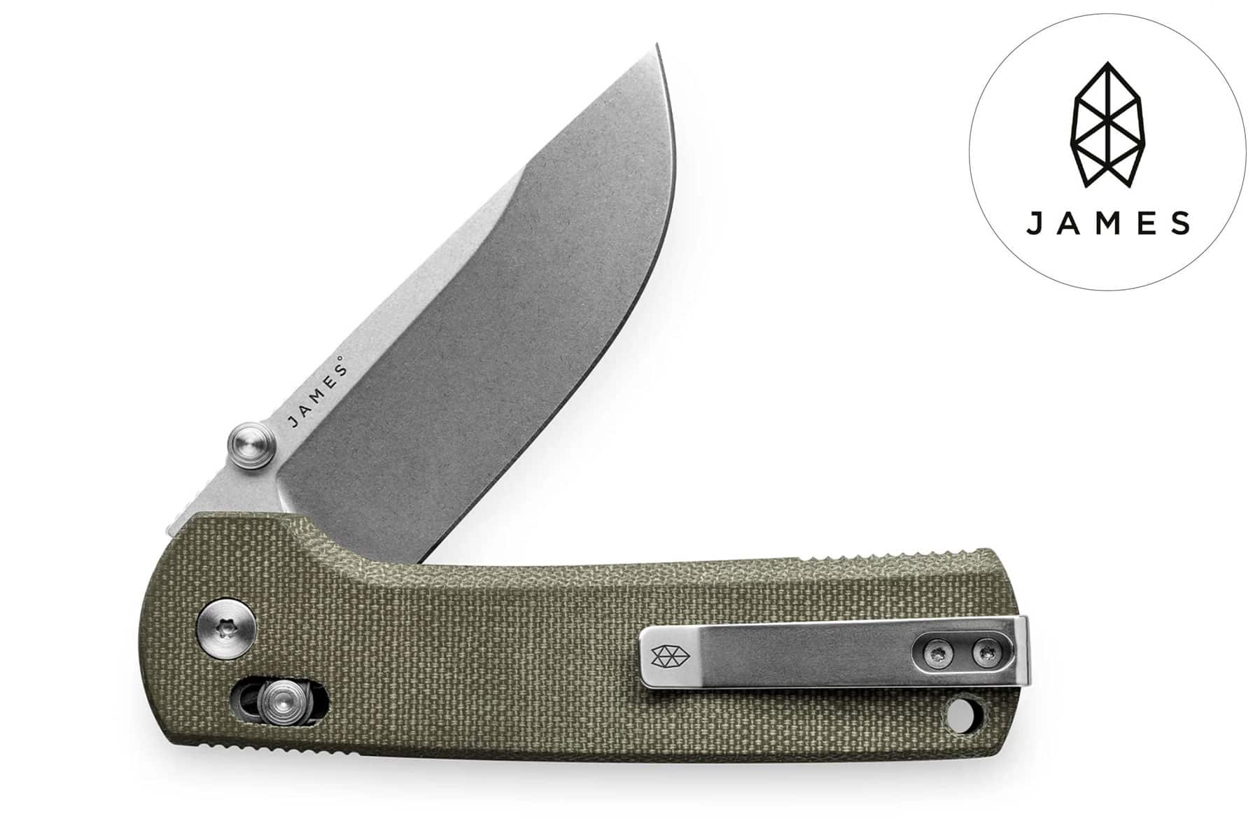 The Barnes is one of the firs James Brand knives made in the USA.
