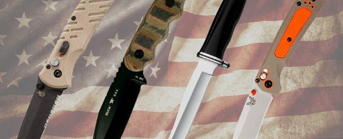 This Made in the USA knife guide covers EDC, hunting, fixed blade and survival knives that are American made.