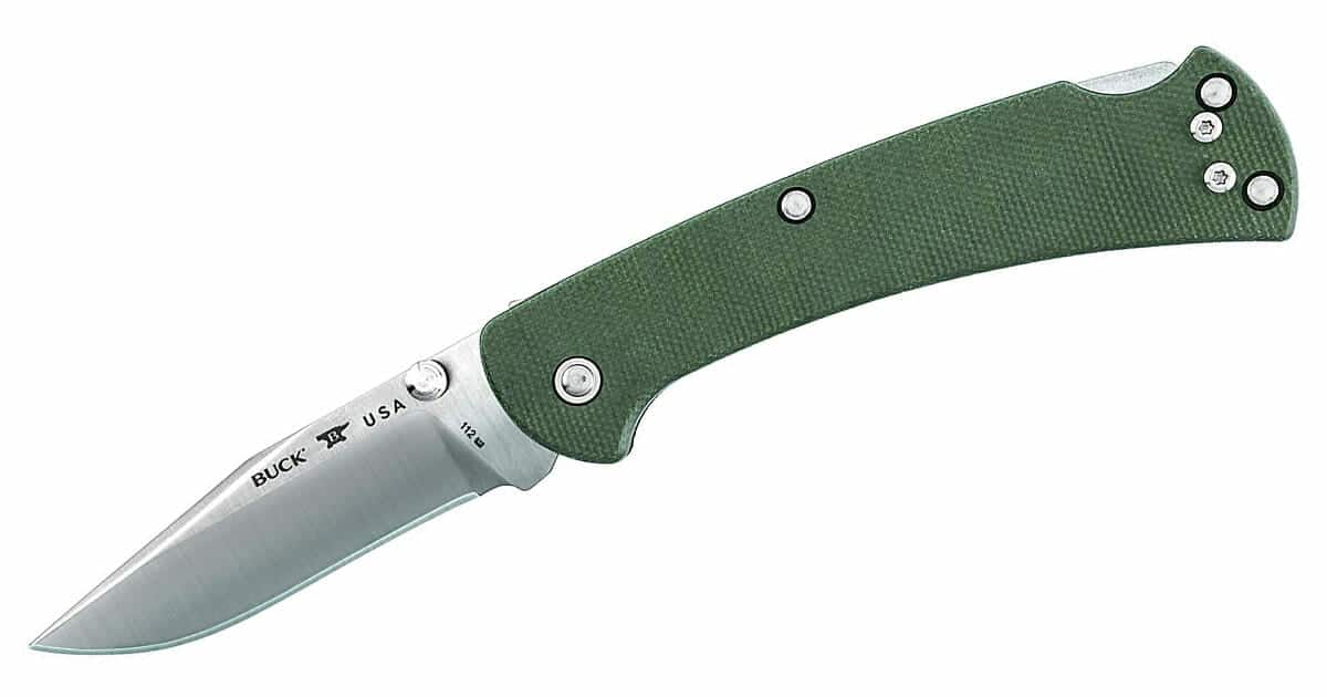 The Buck 112 Pro is a new addition to Buck's small pocket knife line-up.