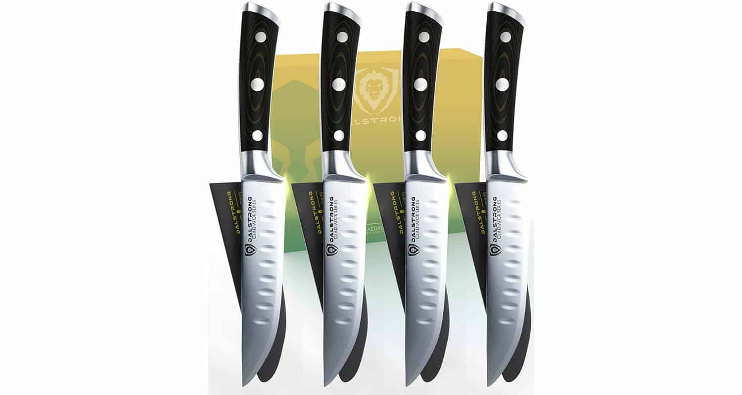 Dalstrong Knife Guide - Gladiator, Phantom And Crusader - Image 4 Dalstrong Knife Guide - Gladiator, Phantom and Crusader - Image 1: Gladiator Steak Knife Set