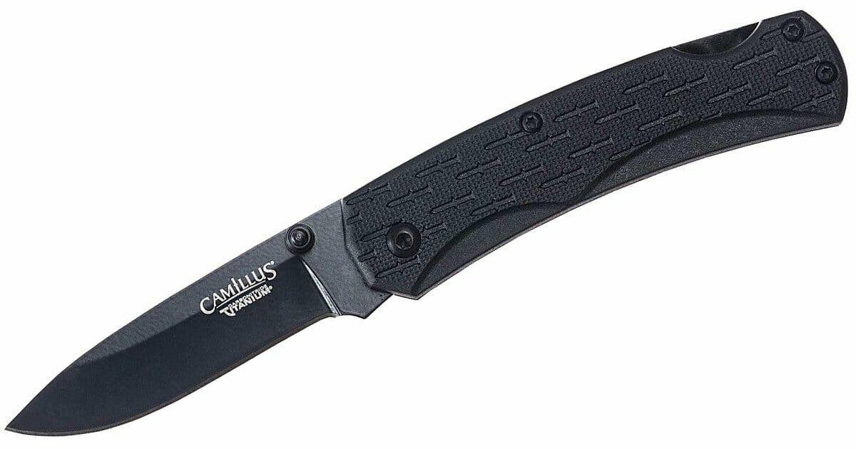 The Camillus Camlite pocket knife is popular anf practical. 