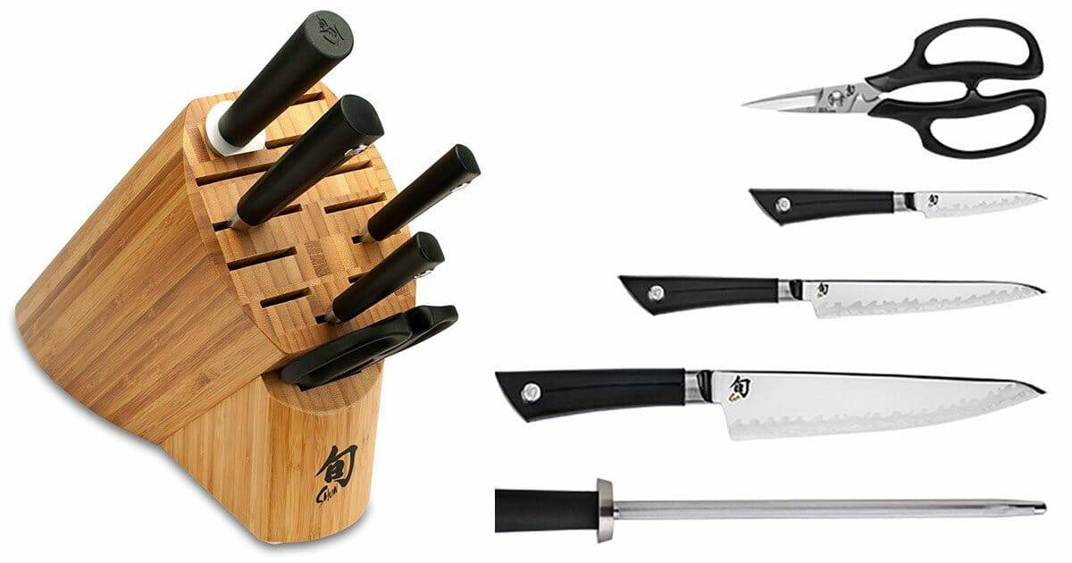 Shun Sora Knife Block Set - 5 Piece – Cutlery and More