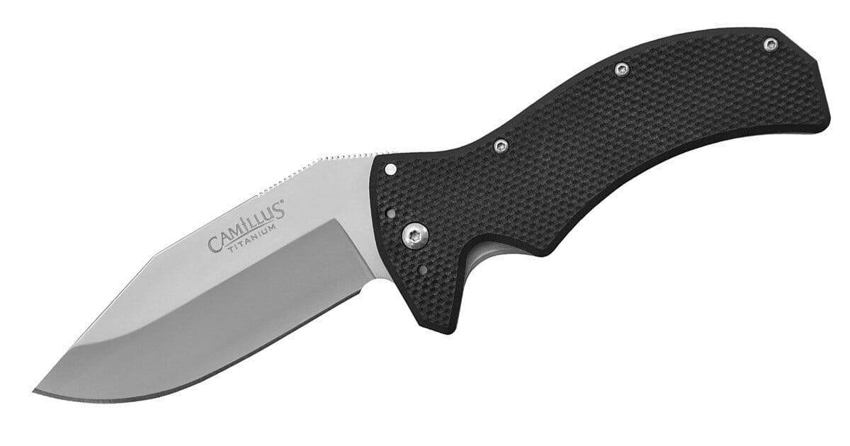 The Camillus Morph is an excellent budget folder with a titanium coated handle. 