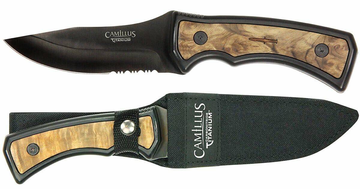 The Camillus Mountaineer is a great camping knife. 