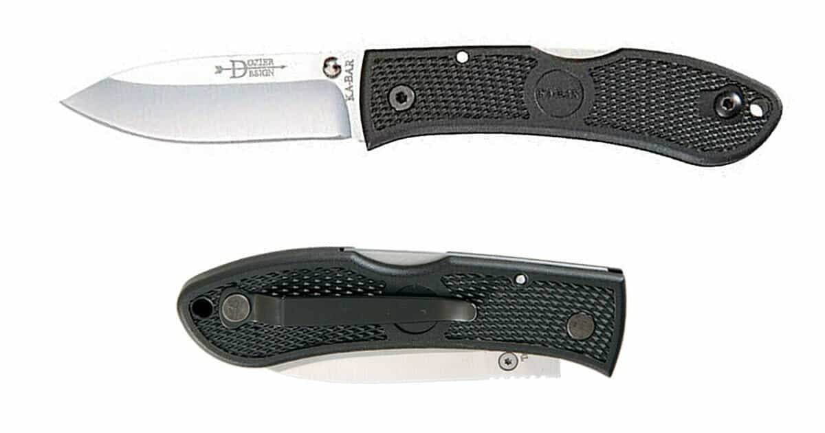 The KA-BAR Dozier is an extremely popular work knife.