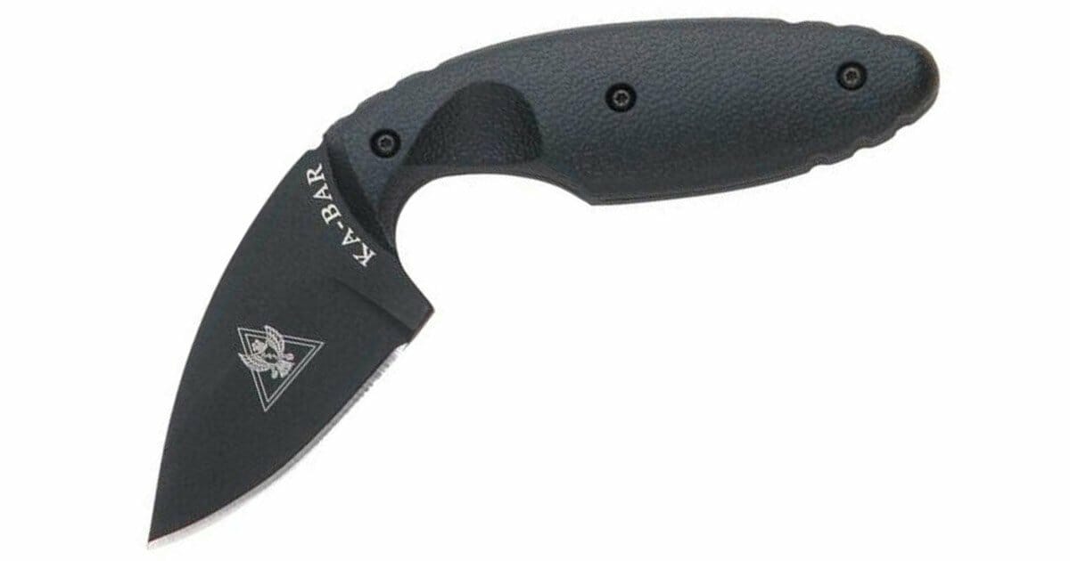 The Ka-Bar TDI knife is a popular law enforcement knife that has AUS8 steel. 