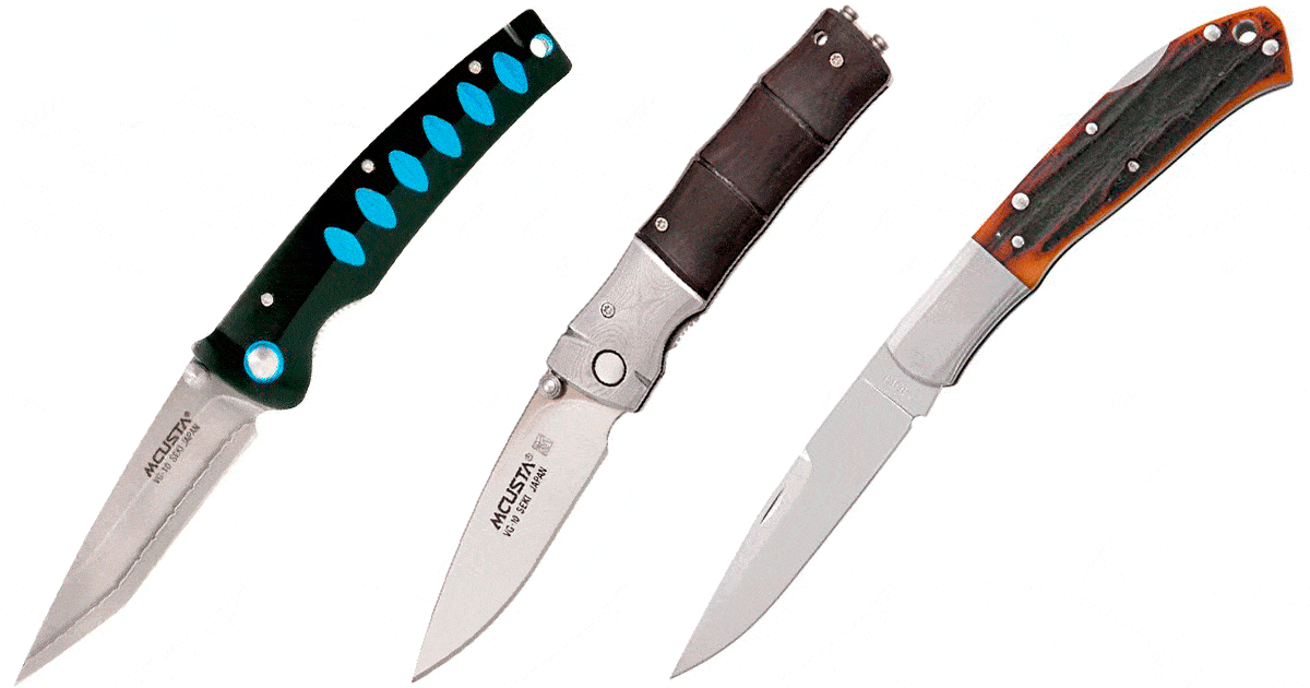 Great folding, pocket knives that were designed and made in Japan.