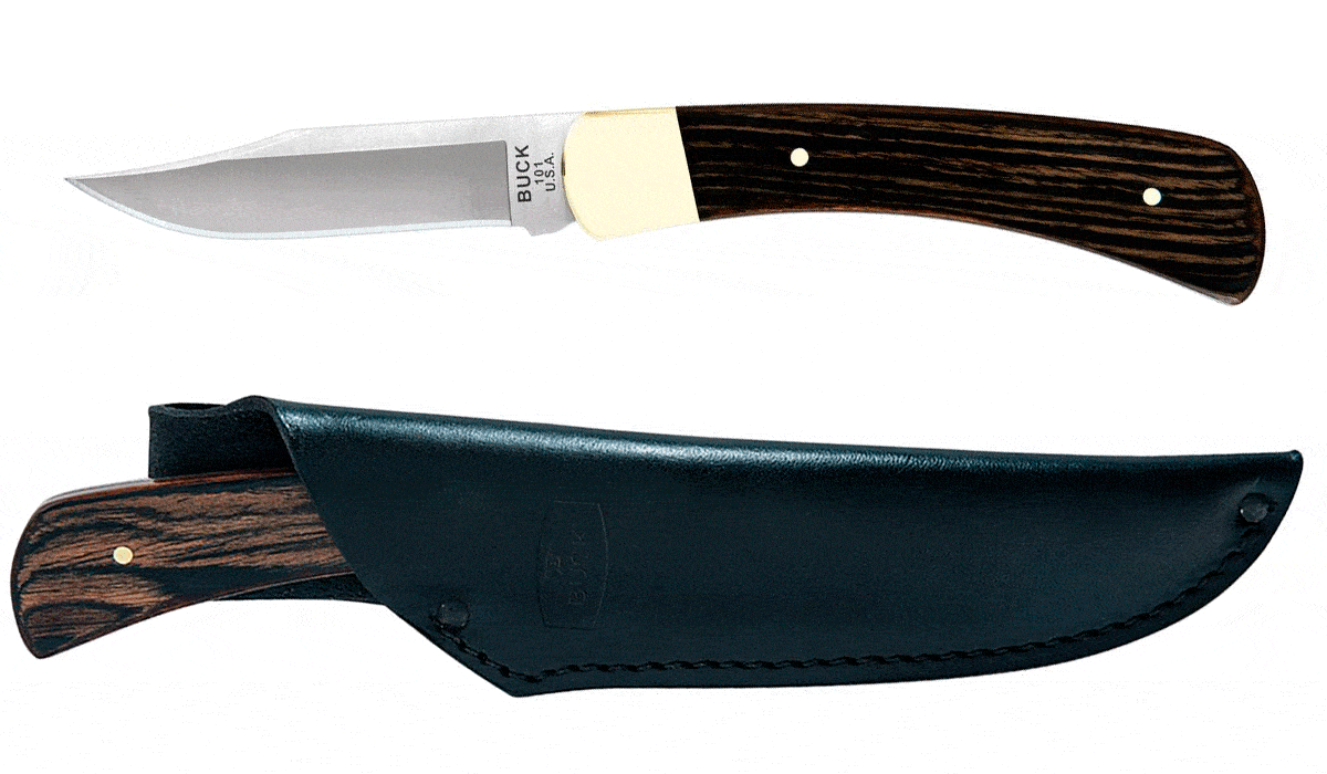Buck 101 Hunter Fixed Blade Knife