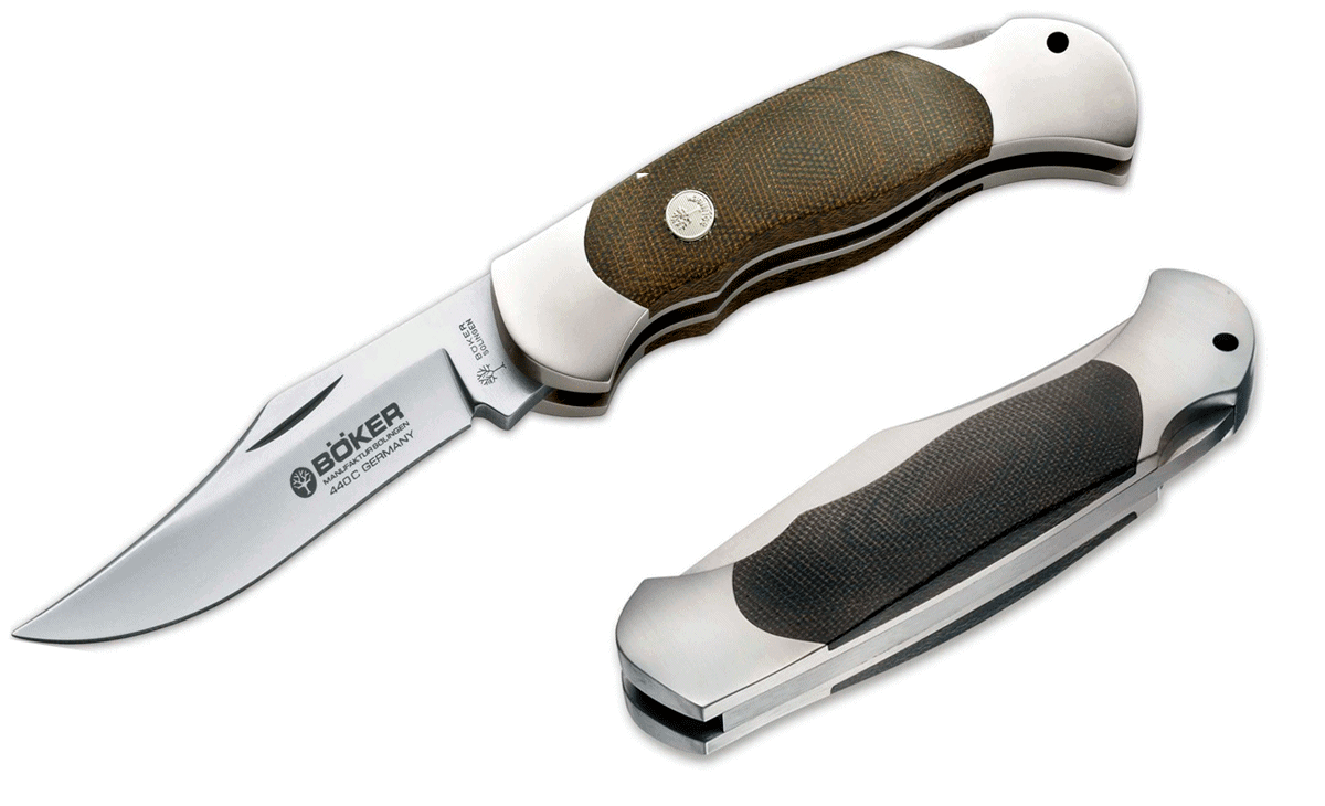 The Boker Optima has a classic design with a modern bent. 