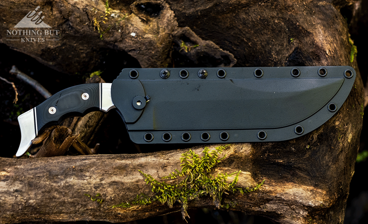 The included sheath in one of the Battle Bowie's best features.
