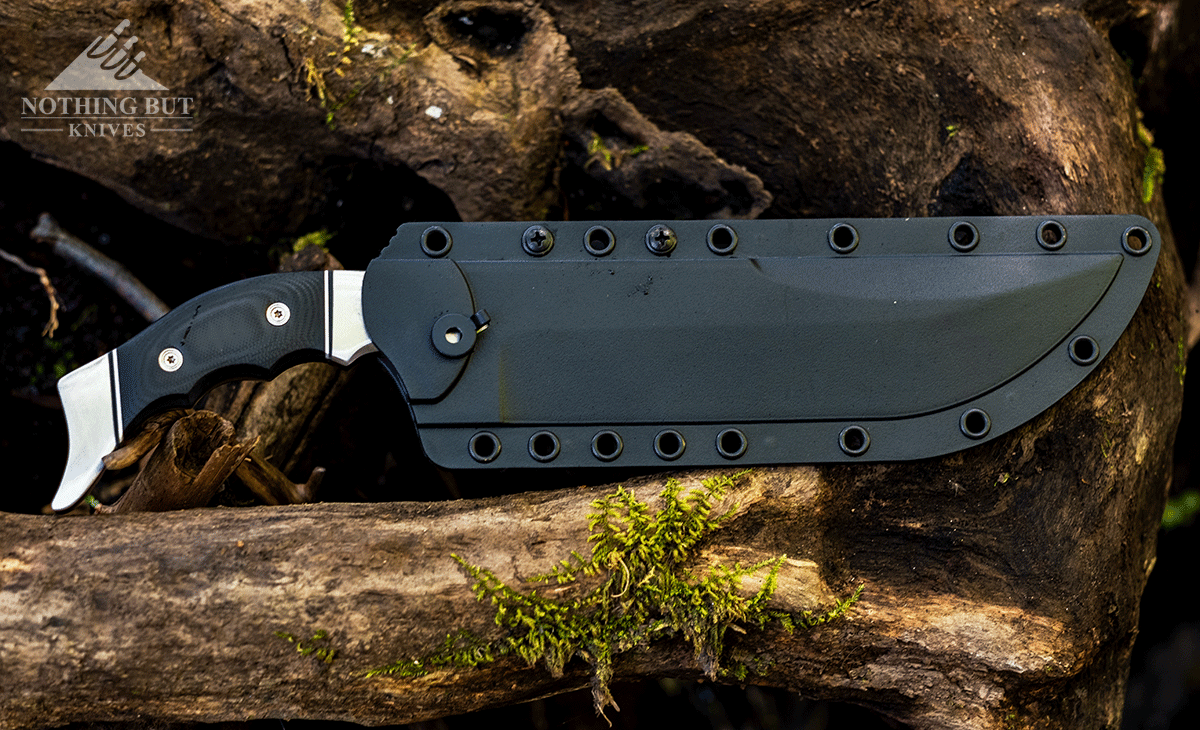 Browning Black Label Battle Bowie Knife Review - Image 1 The included sheath in one of the Battle Bowie's best features.