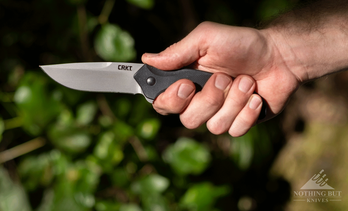 The CRKT Shenanigan Z has solid AUS-8 steel with a good heat treatment
