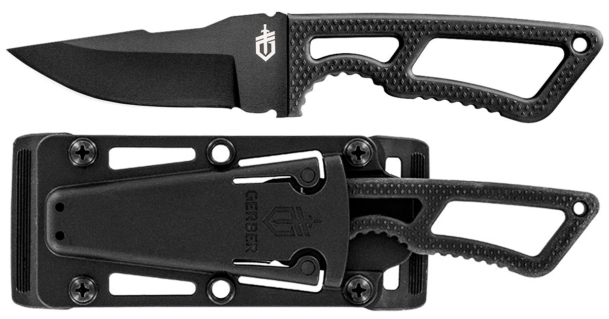 The Best Neck Knives With Good Sheaths 41 The Gerber Ghostrike has one of the best sheaths of any neck knife on the market.