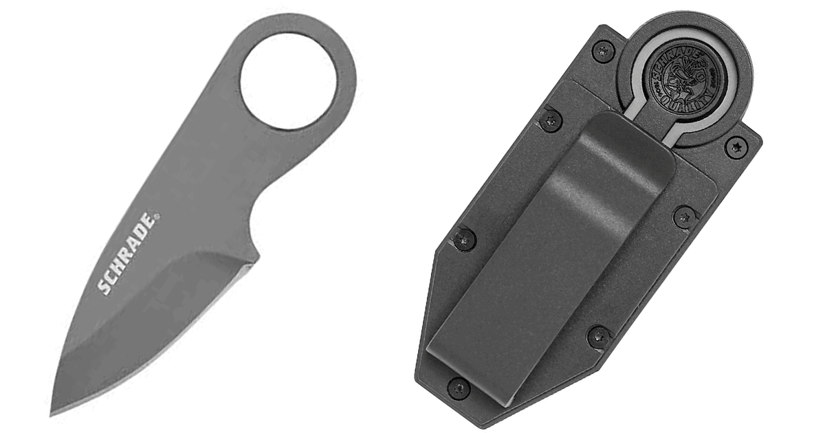 The Best Neck Knives With Good Sheaths 5 This compact neck knife is comfortable to carry and the money clip is a practical feature.